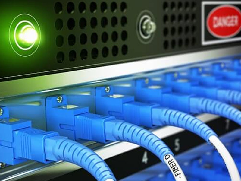 รับเดินสายไฟเบอร์ออฟติก รับเข้าหัว Fiber Optic